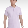 POQ002 Áo Polo Nam DOCAS Vải Cotton CMC Trơn Cổ Bo Dệt Họa Tiết Phom Slim Fit