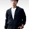 JK010 Áo Khoác Thể Thao Nam Running Jacket DOCAS Vải AirSense 2 Lớp Cản Gió Bụi, Siêu Thấm Hút, Khô Siêu Nhanh