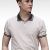 PO004 Áo Polo Nam DOCAS Vải Cotton CMC Cổ Phối Phom Regular Fit
