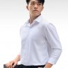 SM001-1 Áo Sơ Mi Nam Docas Màu Trắng