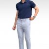 QT011-2 Quần Tây Khaki Nam DOCAS Vải Cotton Màu Nâu Phom Slim Crop