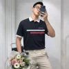 C-03 Áo Polo DOCAS Big Line Chất Liệu Cotton CMC Form Regular Fit