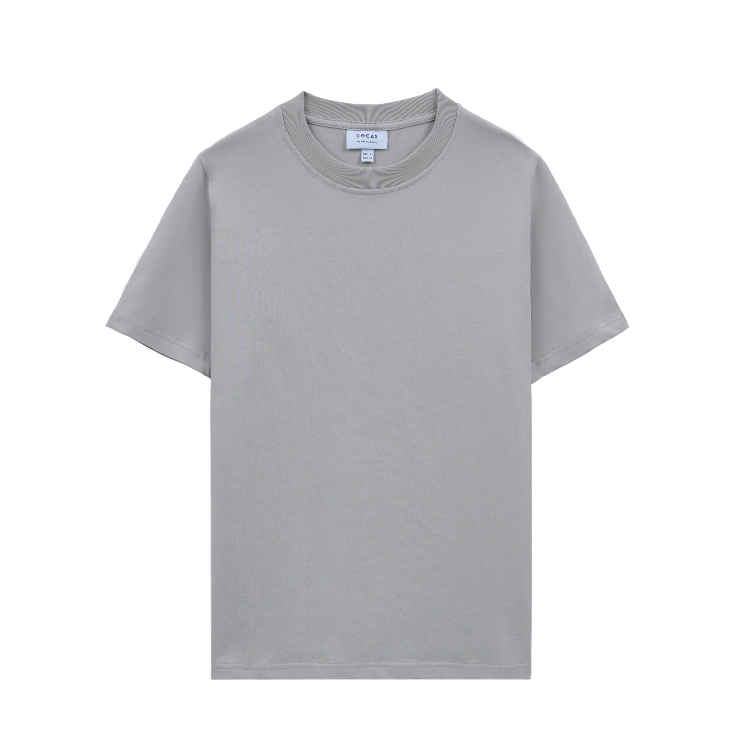AT C-07 Áo Thun Cổ Tròn Trơn DOCAS Vải Cotton CMC Form Relax Fit