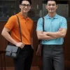 Combo 3 Áo Polo Nam Trơn DOCAS Bảng 23 Màu Vải Cotton CMC Form Regular Fit CB-PLKATP