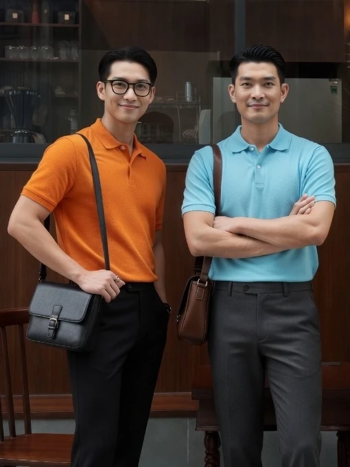 Combo 3 Áo Polo Nam Trơn DOCAS Bảng 23 Màu Vải Cotton CMC Form Regular Fit CB-PLKATP