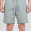 Quần Short Nam Vải Kaki DOCAS Lưng Thun Co Giãn Có Dây Rút PT-003Q
