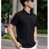 Áo Thun Polo Nam Có Túi Ngực DOCAS Form Classic Fit Chất thun Cotton Vải Cá Sấu Thoáng mắt, Co giãn PL02