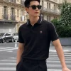PO217023 Áo Polo Nam DOCAS Vải Cotton CMC Cổ Phối Viền Trắng Phom Regular Fit